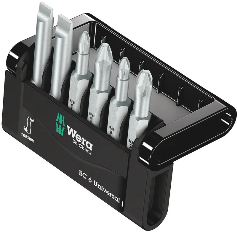 5056474001 6-delige Bit-Check Universal Bitset - Extra lang von Wera – Produktbild