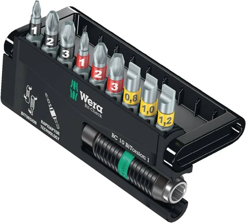 Bit-Check 12 BiTorsion 1, 12-teilig von Wera – Produktbild