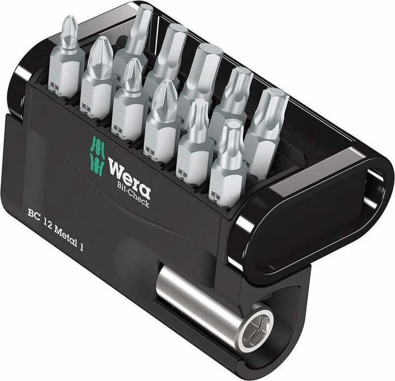 Bit-Check 12 Metal 1, 12-teilig von Wera – Produktbild