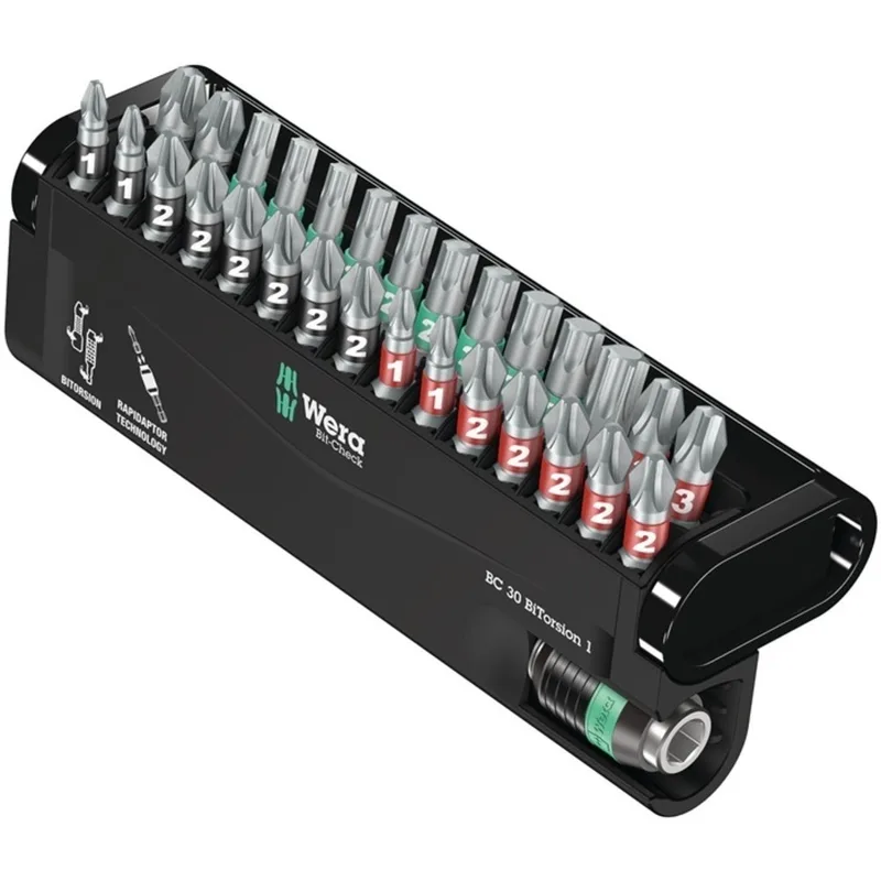 5057430001 30-delige Bit-Check BiTorsion Bitset in cassette by Wera – product image 2 of 2