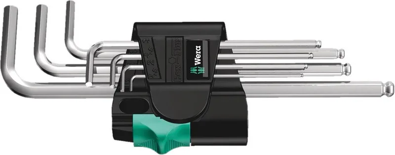 7-delige inbussleutelset - 1,5-6mm by Wera, Kleurloos – product image