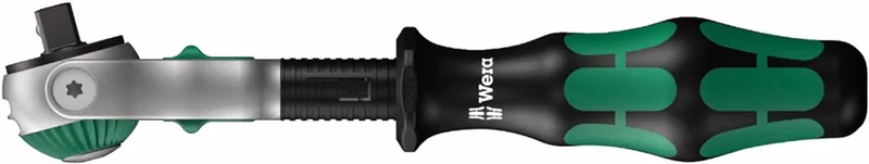 8000 A 05003500001 Zyklop-ratel 1/4 (6,3 mm) 152 mm de Wera, Kleurloos – image du produit