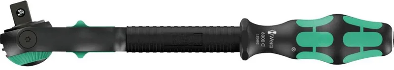 8000 C Black Edition 05135882001 Zyklop-ratel 1/2 277 mm von Wera, Kleurloos – Produktbild