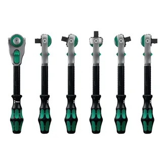 Wera 8100 SB 2 Zyklop Jeu de clés à douille métrique 3/8 (10 mm) 43 pièces 05003594001 de Wera, Kleurloos – image du produit 2 sur 2