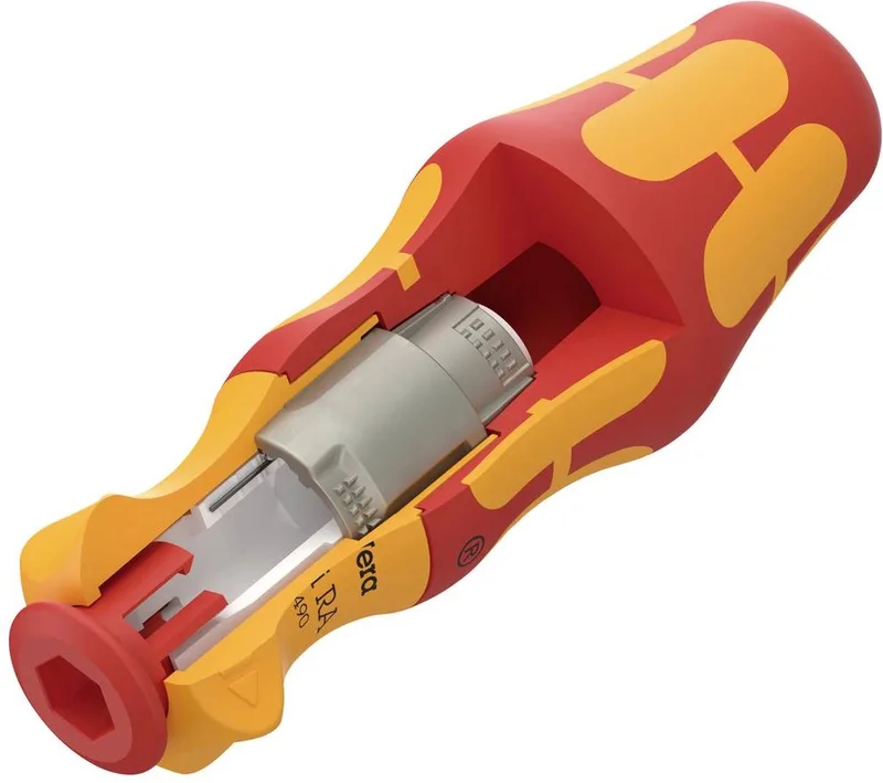 837 i RA VDE Bitschroevendraaier met ratel 9 mm by Wera, Kleurloos – product image
