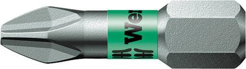 851/1 BTZ Bits Phillips, PH 2 x 25 mm - 10 stuk(s) de Wera – image du produit