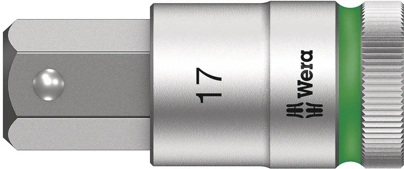 8740 C HF Zyklop - dopsleutel 1/2" - 17mm by Wera, Kleurloos – product image
