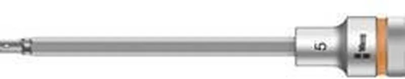 8740 C HF Zyklop - dopsleutel 1/2" - 5mm de Wera, Kleurloos – image du produit