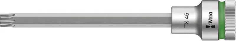 8767 C HF 05003855001 Binnen-zesrond (TX) Dopsleutel-bitinzet T 45 1/2 (12.5 mm) van Wera, Kleurloos – productafbeelding