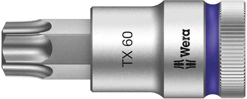 8767 C HF Zyklop - dopsleutel 1/2" - torx - TX60 by Wera, Kleurloos – product image