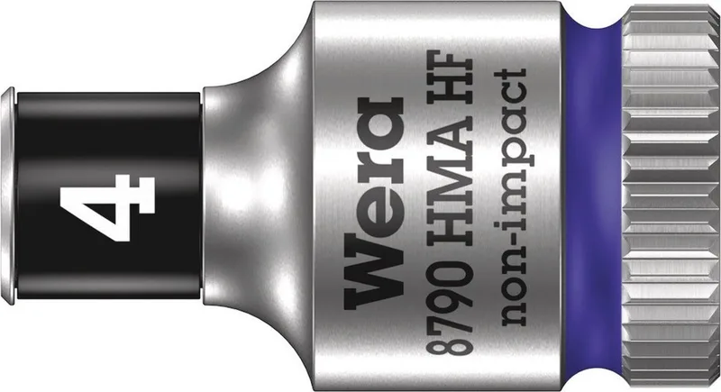 8790 HMA HF ZYKLOP - dopsleutel 1/4" - 4x23mm by Wera, Kleurloos – product image