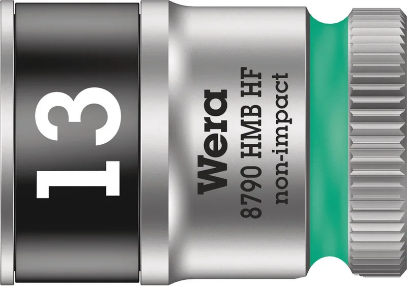 8790 HMB HF Zyklop - hand- en machine dopsleutel 3/8" - 14 x 29mm by Wera, Kleurloos – product image