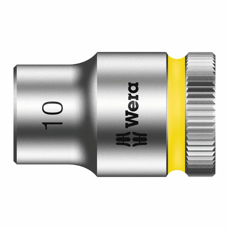 8790 HMB Zyklop - hand- en machine dopsleutel 3/8" - 10x29mm by Wera, Yellow – product image
