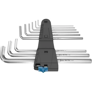 950L/9 Christmas Hex-Plus HF 1 inbussleutelset by Wera, Silver – product image 3 of 3
