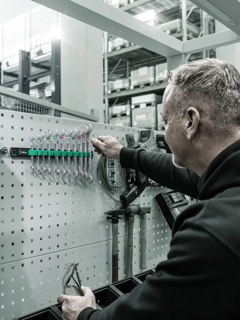 9630 Magnetleiste 6000 Joker 1, 11-teilig, Schraubenschlüssel von Wera – Produktbild 2 von 3
