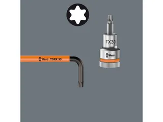 967/9 TX 9 Delige inbussleutel set - Torx - T8-40 de Wera, Kleurloos – image du produit 5 sur 5