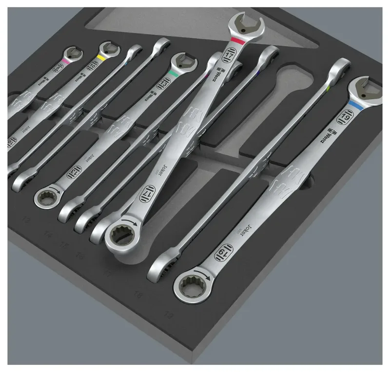 9735 Schaumstoffeinlage 6007 Joker Set 1, Schraubenschlüssel de Wera – image du produit 2 sur 2