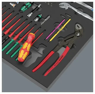 9753 Schaumstoffeinlage Kraftform Kompakt Wartung Set 1, Werkzeug-Set von Wera – Produktbild 2 von 2
