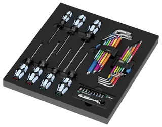 9760 Schaumstoffeinlage Stainless Set 1, Schraubendreher de Wera – image du produit 2 sur 2