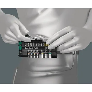 Bitsortiment BC 30 Zyklop Mini 1 30-tlg.PH/PZD/T/Schlitz/6KT./Bitknarre von Wera – Produktbild 2 von 2