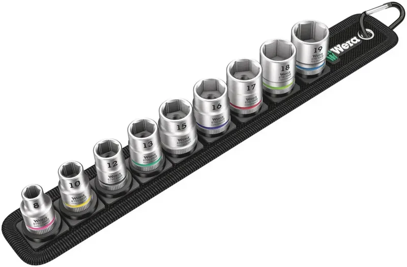 Belt B 4 Steckschlüsseleinsatz-Set metrisch 3/8 (10 mm) 9teilig 05003973001 van Wera – productafbeelding