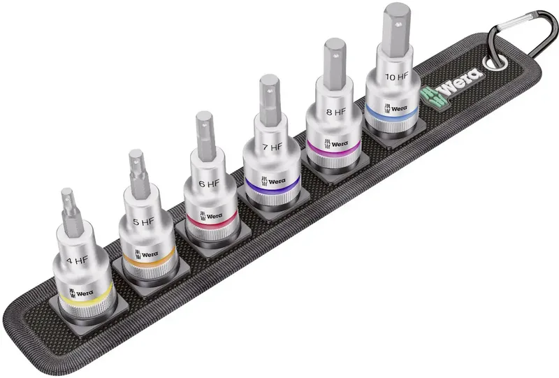 Belt C 2 Zyklop Jeu de douilles-embouts 1/2 (12.5 mm) 7 pièces 05003996001 de Wera – image du produit