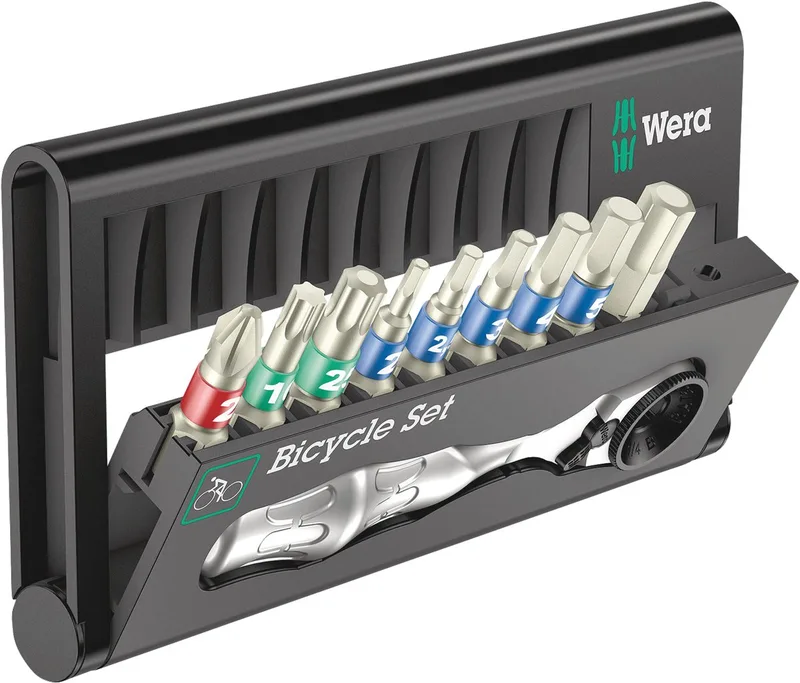 Bicycle Set 9 05004177001 Bitset Kruiskop Phillips, Torx, Inbus, Buiten-vierkant von Wera – Produktbild