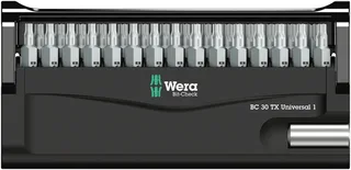 Bit-Check 30 TX Universal 1 SB 05057900001 Bit-Set 30teilig TORX by Wera – product image 2 of 2