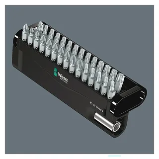 Bit-Check 30 Wood 2 SB 05057438001 Bit-Set 30teilig Kreuzschlitz Phillips, Kreuzschlitz Pozidriv, TORX inkl. Bithalter de Wera – image du produit 3 sur 4