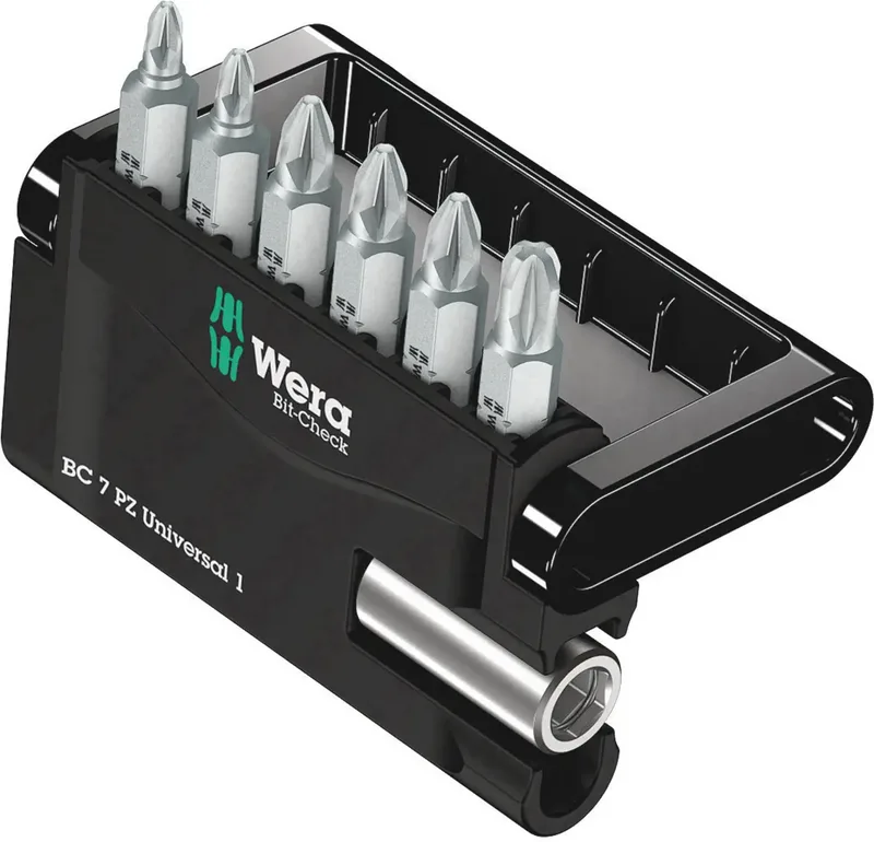 Bit-Check 7 PZ Universal 1 05056296001 Bit-Set 7teilig von Wera – Produktbild