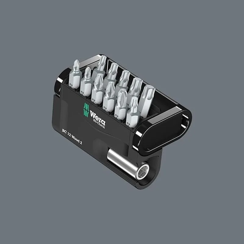 Bit Check Wood 2: 12-delige bitset voor hout by Wera – product image