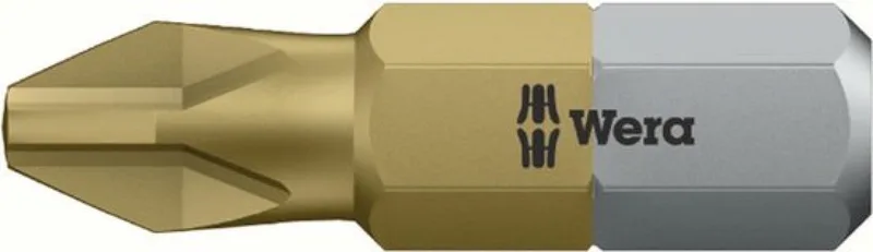 Bit PH 2 x 25mm TiN 851/1 - Duurzame Schroefbit de Wera – image du produit