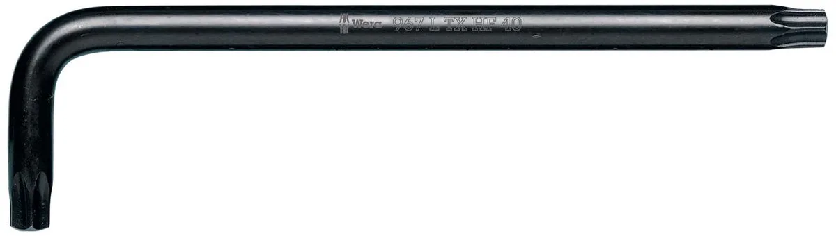 blacklaser stiftsleutel met vasthoudfunctie - torx - t10 x 85mm by Wera – product image