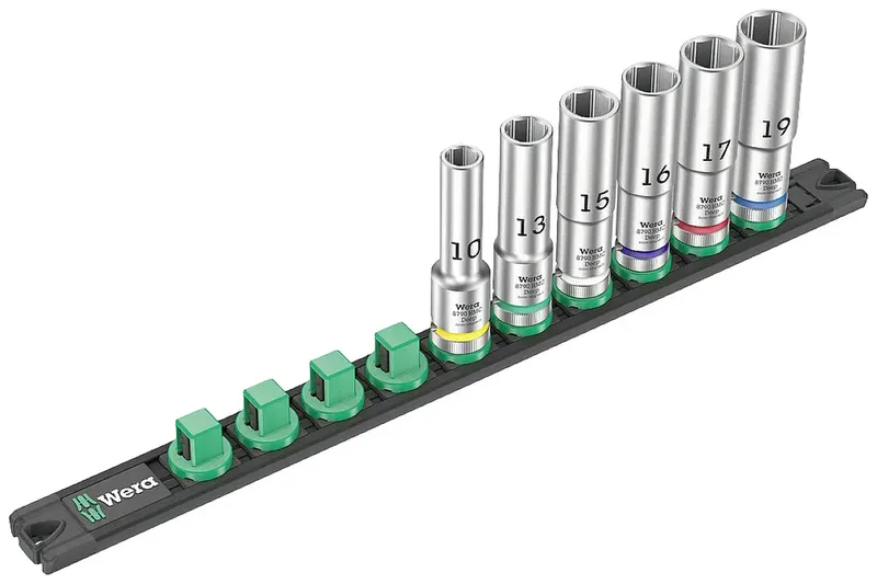 C Deep Steckschlüsselsatz zöllig 1/2 6teilig 05005470001 von Wera – Produktbild 1 von 2