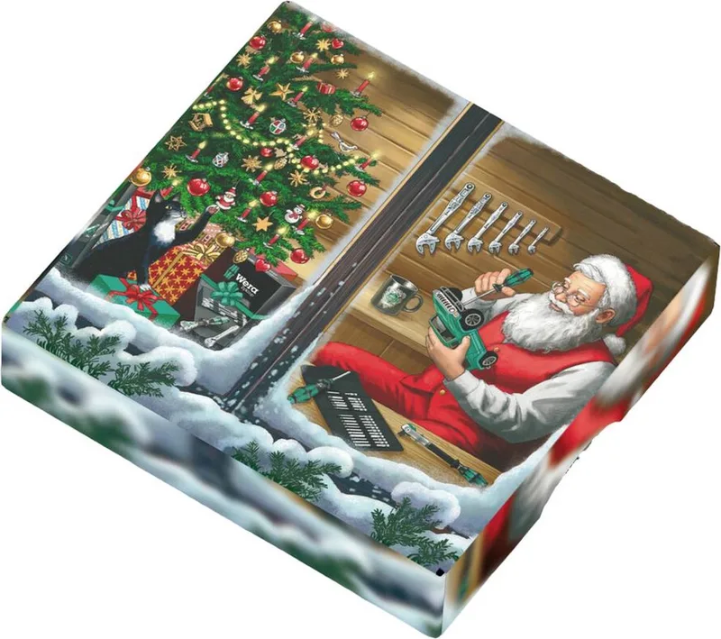 Christmas 2022 05135806001 Bitset 7-delig Torx Incl. bithouder de Wera – image du produit