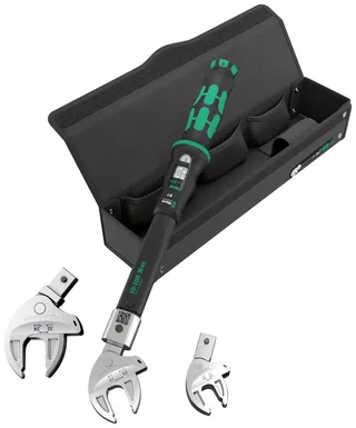Click-Torque 05136076001 Drehmomentschlüssel-Set ausschaltend Einsteck-Vierkant 14 x 18 mm 10 - 100 Nm by Wera – product image 1 of 2