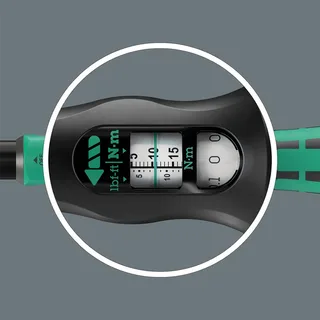 Click-torque A5 R/l Momentsleutel de Wera – image du produit 5 sur 6
