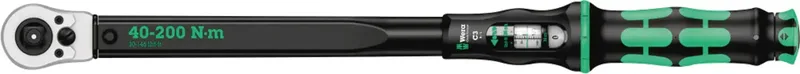Click-Torque C 3 R/L 05075626001 Drehmomentschlüssel kalibriert (ISO) 1/2 (12.5 mm) 40 - 200 Nm de Wera – image du produit