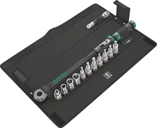 Click-Torque C 3 Set 1 05075680001 Drehmomentschlüssel-Set mit Umschaltknarre 40 - 200 Nm by Wera – product image 1 of 3