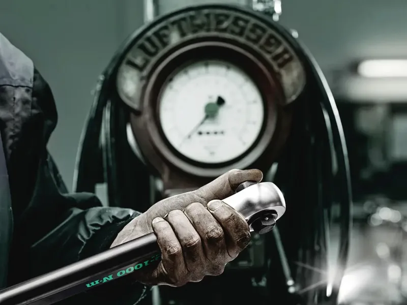Click-Torque E 1 R/L 05075631001 Drehmomentschlüssel ausschaltend 200 - 1000 Nm de Wera – image du produit