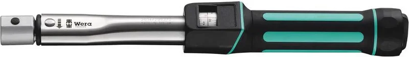 Click-Torque X 5 05075655001 Clé dynamométrique pour embouts interchangeables 60 - 300 Nm de Wera, Kleurloos – image du produit