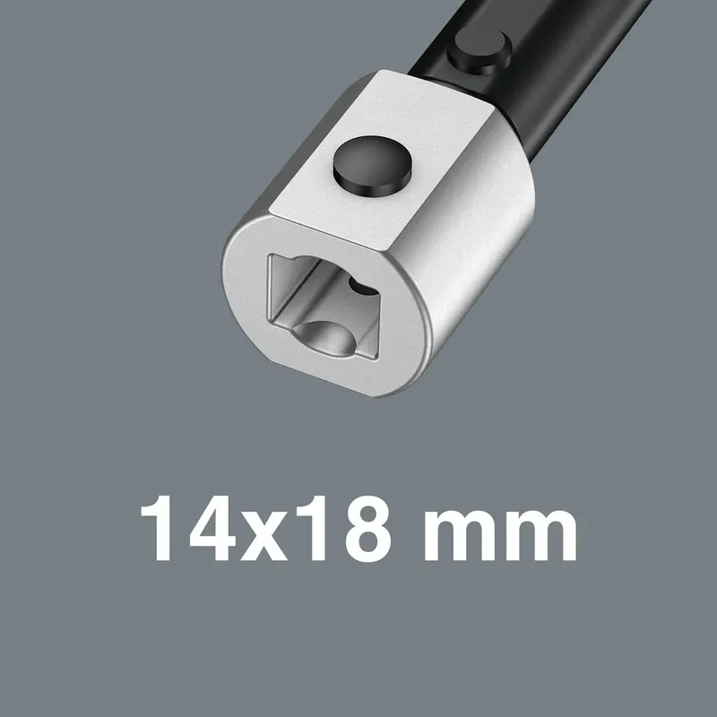 Click-Torque X 7 05075657001 Clé dynamométrique pour embouts interchangeables carré à enficher 14 x 18 mm 10 - 100 Nm de Wera – image du produit 3 sur 3