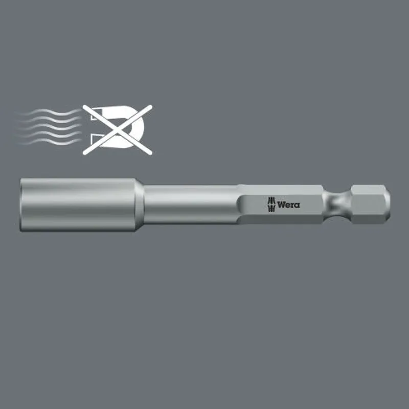 Dopsleutel 1/4" 13mm, 50mm Lang van Wera – productafbeelding