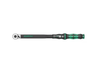 Wera 40-200 Nm Click-Torque C 3 Draaimomentsleutel met omschakelrratel 1/2" Vierkant - 05075622001 van Wera, Groen, Zwart – productafbeelding 1 van 2