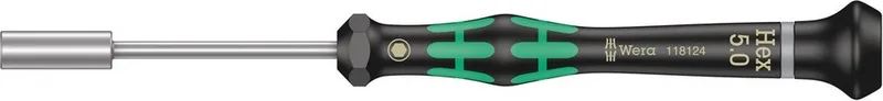 Elektronica-dopsleutel 5mm Wera von Wera, Kleurloos – Produktbild