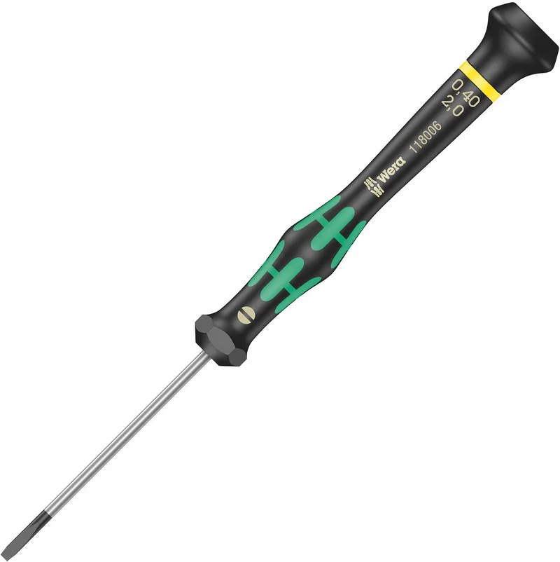 Elektronica schroevendraaier 80mm by Wera, Kleurloos – product image