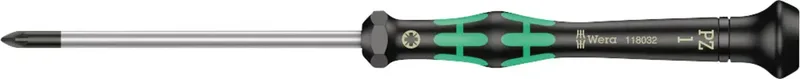 Elektrotechnik und Feinwerktechnik Kreuzschlitz-Schraubendreher Wera 2055 05118032001 PZ 1 Klingenlänge: 80 mm by Wera – product image