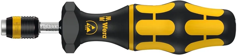 ESD momentschroevendraaier - instelbaar - 0.9-1.5 nm de Wera, Jaune – image du produit