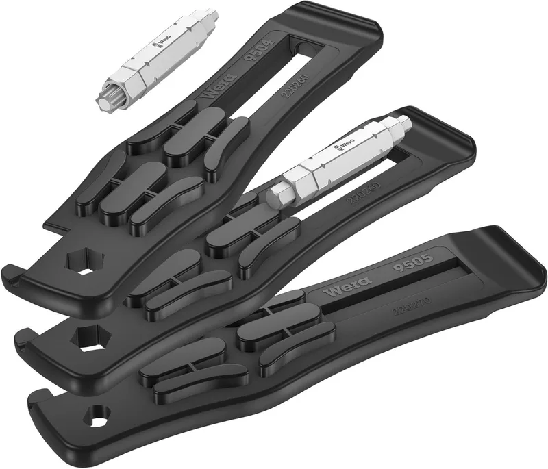 Gereedschapset Fietsset 15 5-delige bandenlichterset, 5-delige WERA von Wera, Kleurloos – Produktbild