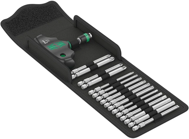 gereedschapset - Kraftform Kompakt 400 by Wera, Black – product image 1 of 5